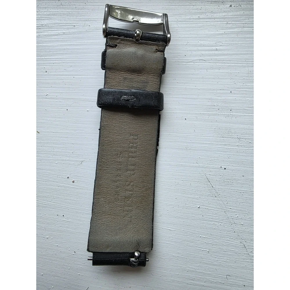 Genuine Philip Stein Watch Straps Replacement Parts Lot 3 Pcs Buckle Bands 18mm